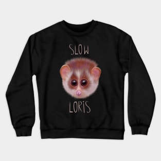 The Slow Loris by UrbanHero Crewneck Sweatshirt